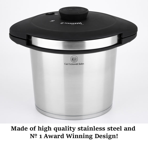 MIROW 8-inch Stainless Steel Steamer Insert - Carl Schmidt Sohn